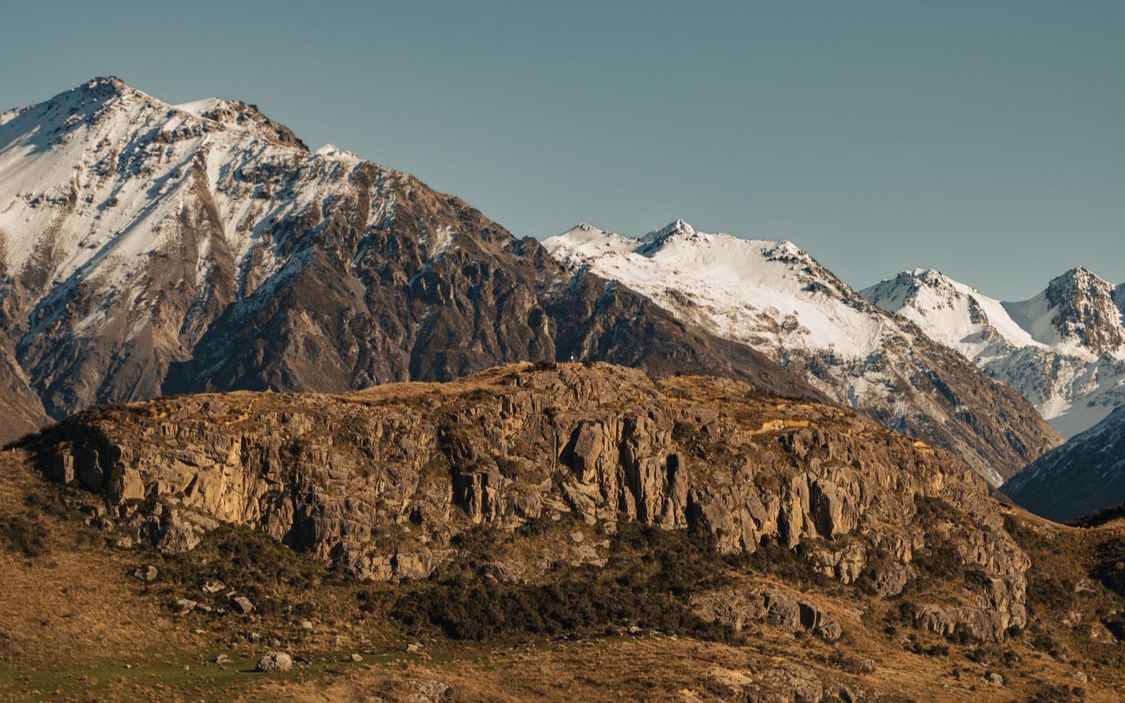 New Zealand's Southern Alps, on Christchurch's doorstep.